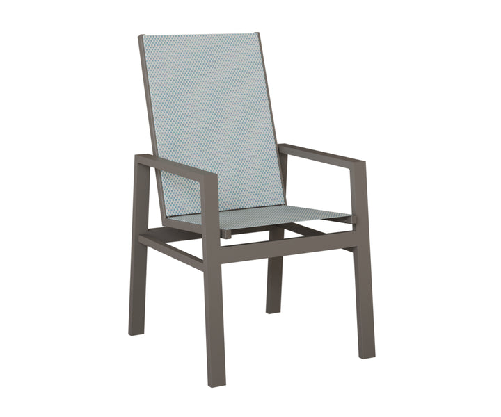 Vida High Back Sling Dining Chair