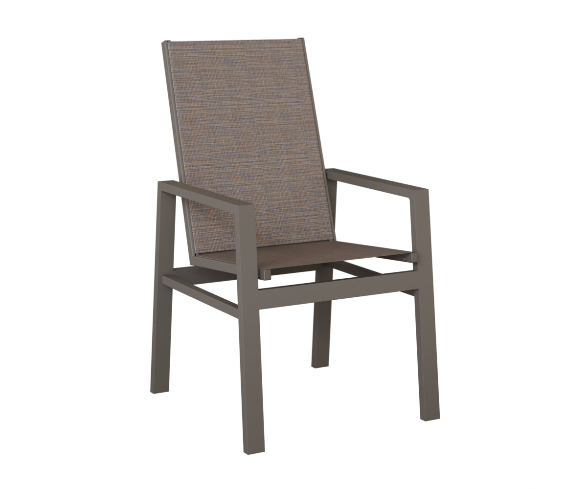 Vida High Back Sling Dining Chair