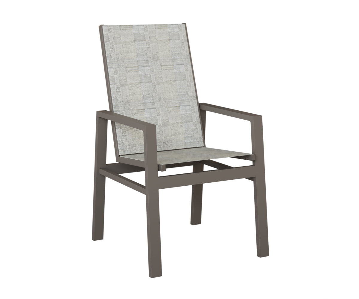 Vida High Back Sling Dining Chair