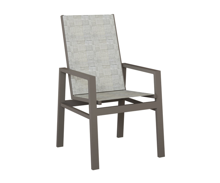 Vida High Back Sling Dining Chair