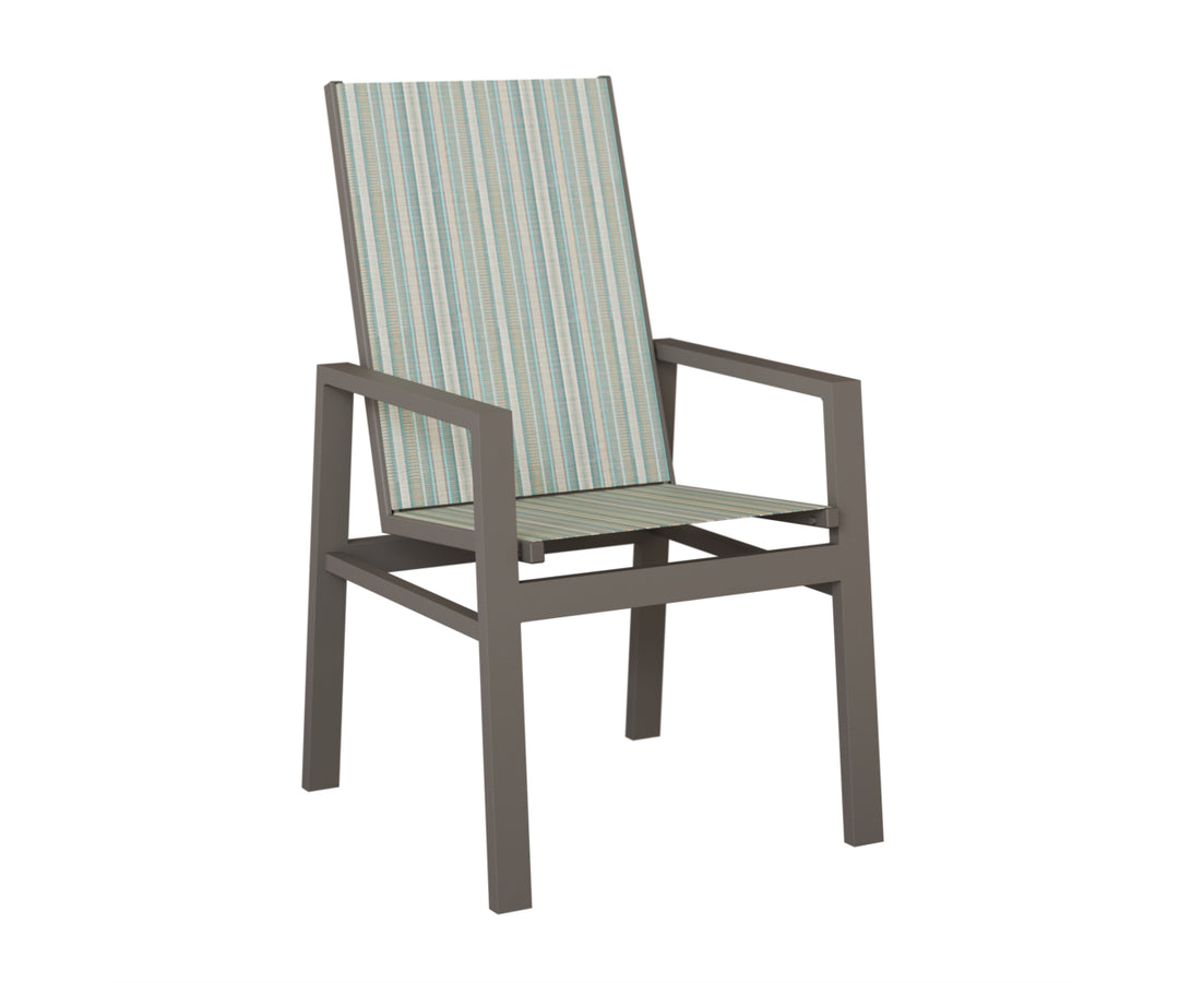 Vida High Back Sling Dining Chair