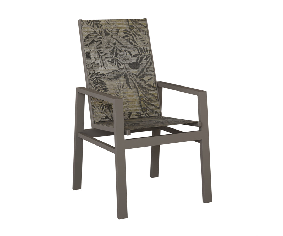 Vida High Back Sling Dining Chair