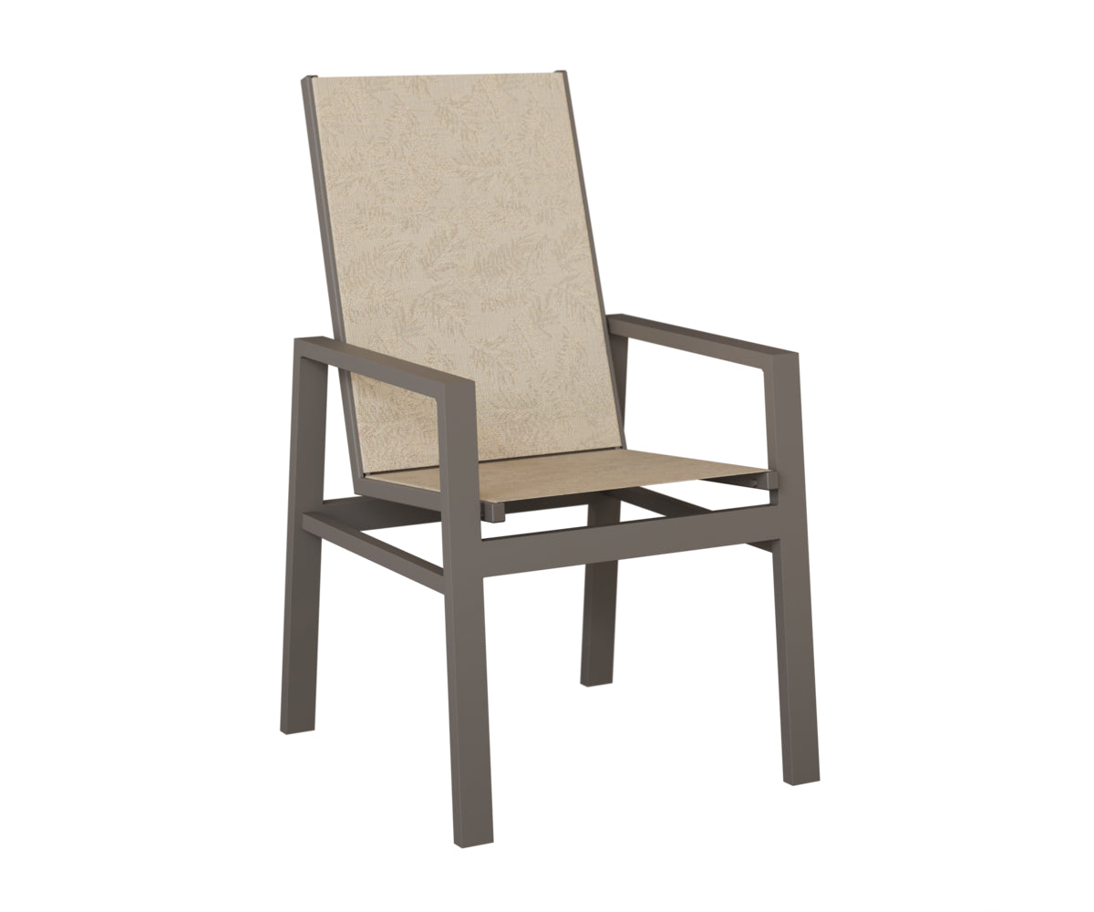 Vida High Back Sling Dining Chair