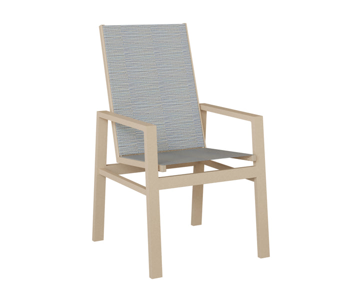 Vida High Back Sling Dining Chair
