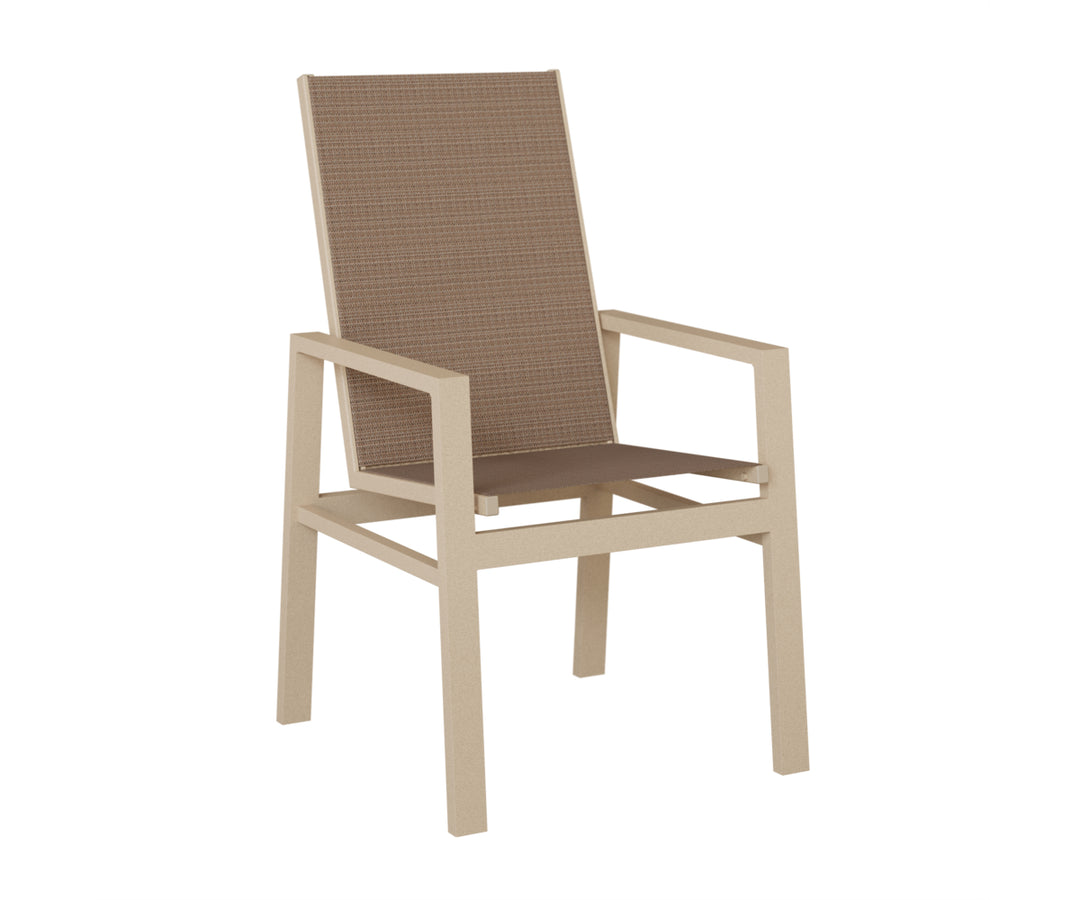Vida High Back Sling Dining Chair