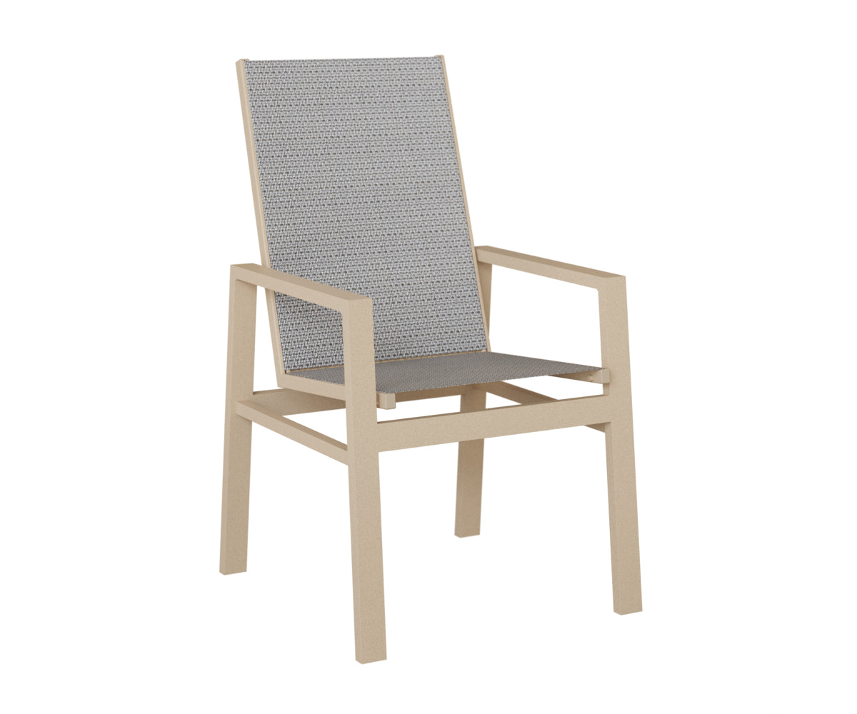 Vida High Back Sling Dining Chair