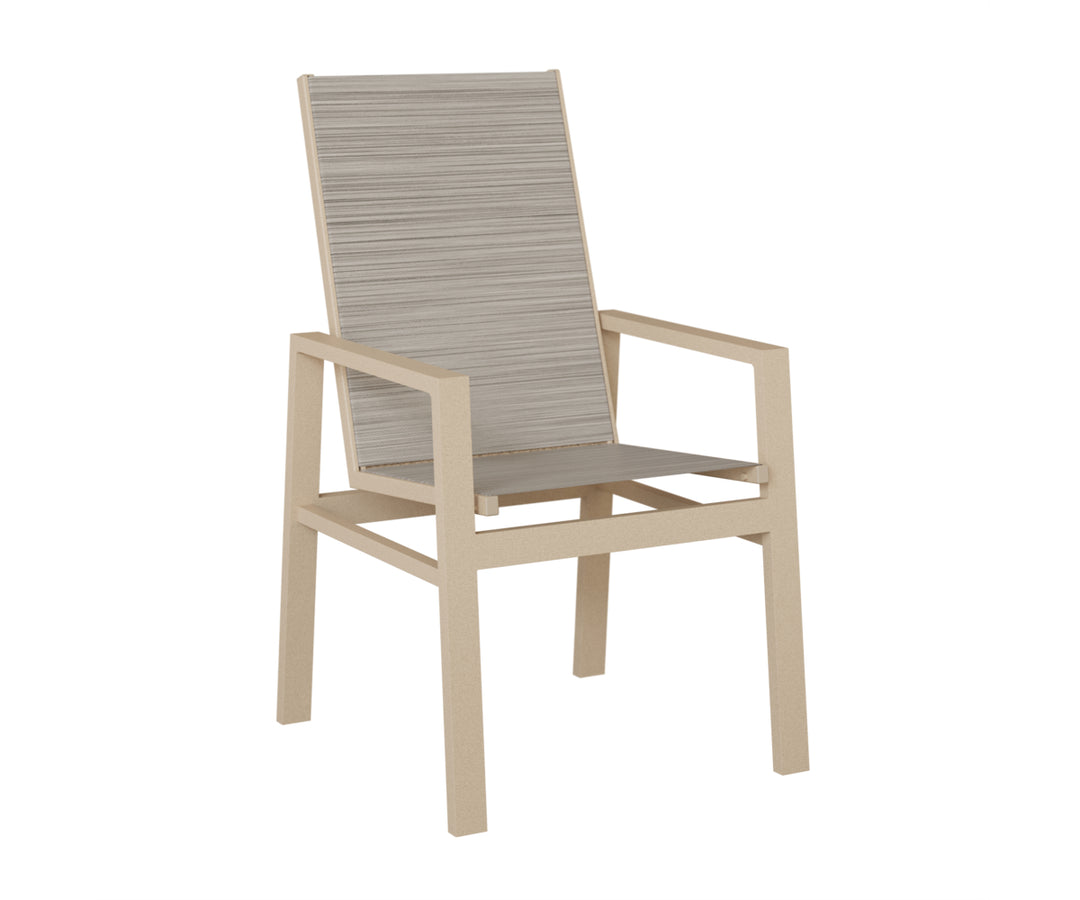 Vida High Back Sling Dining Chair
