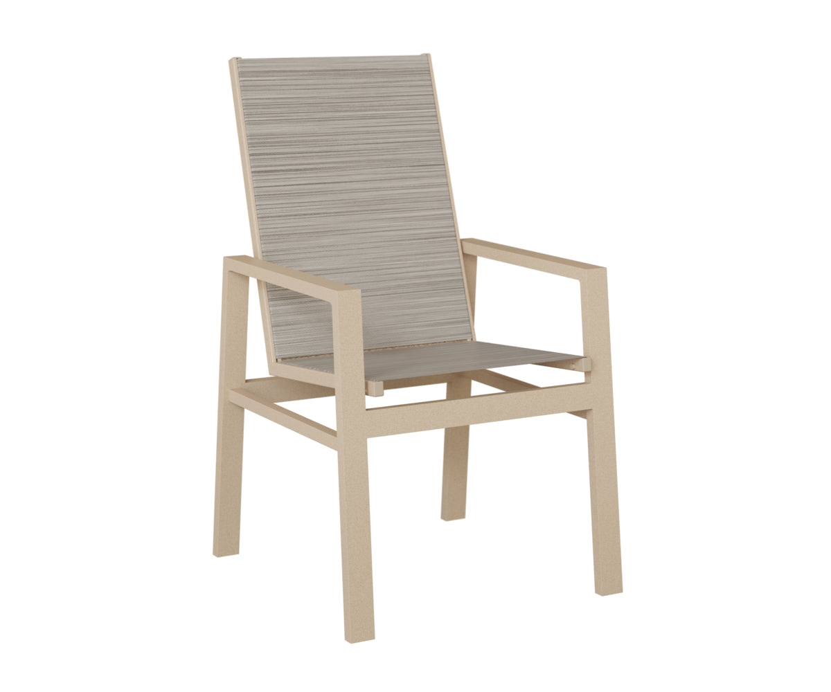 Vida High Back Sling Dining Chair