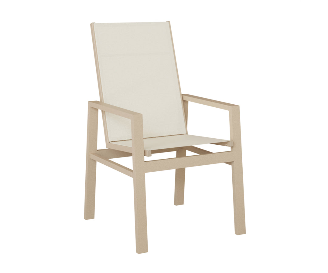 Vida High Back Sling Dining Chair