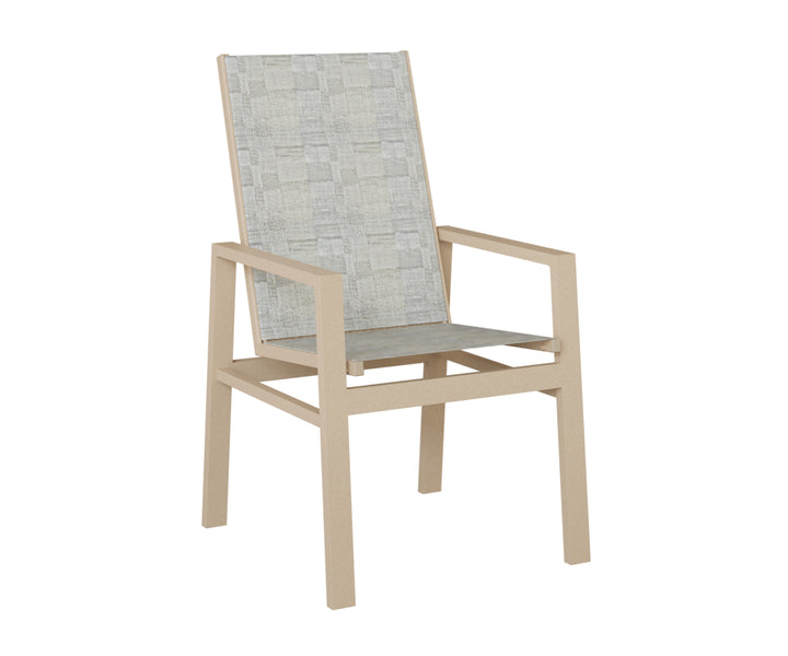 Vida High Back Sling Dining Chair