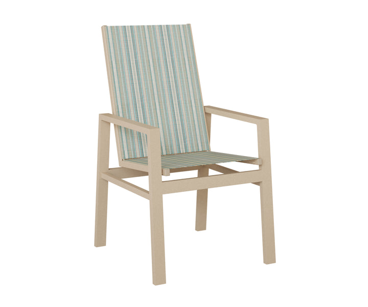 Vida High Back Sling Dining Chair