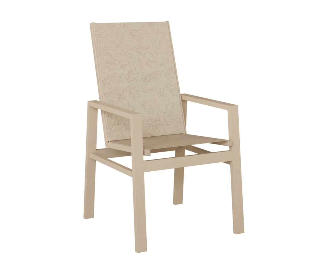 Vida High Back Sling Dining Chair