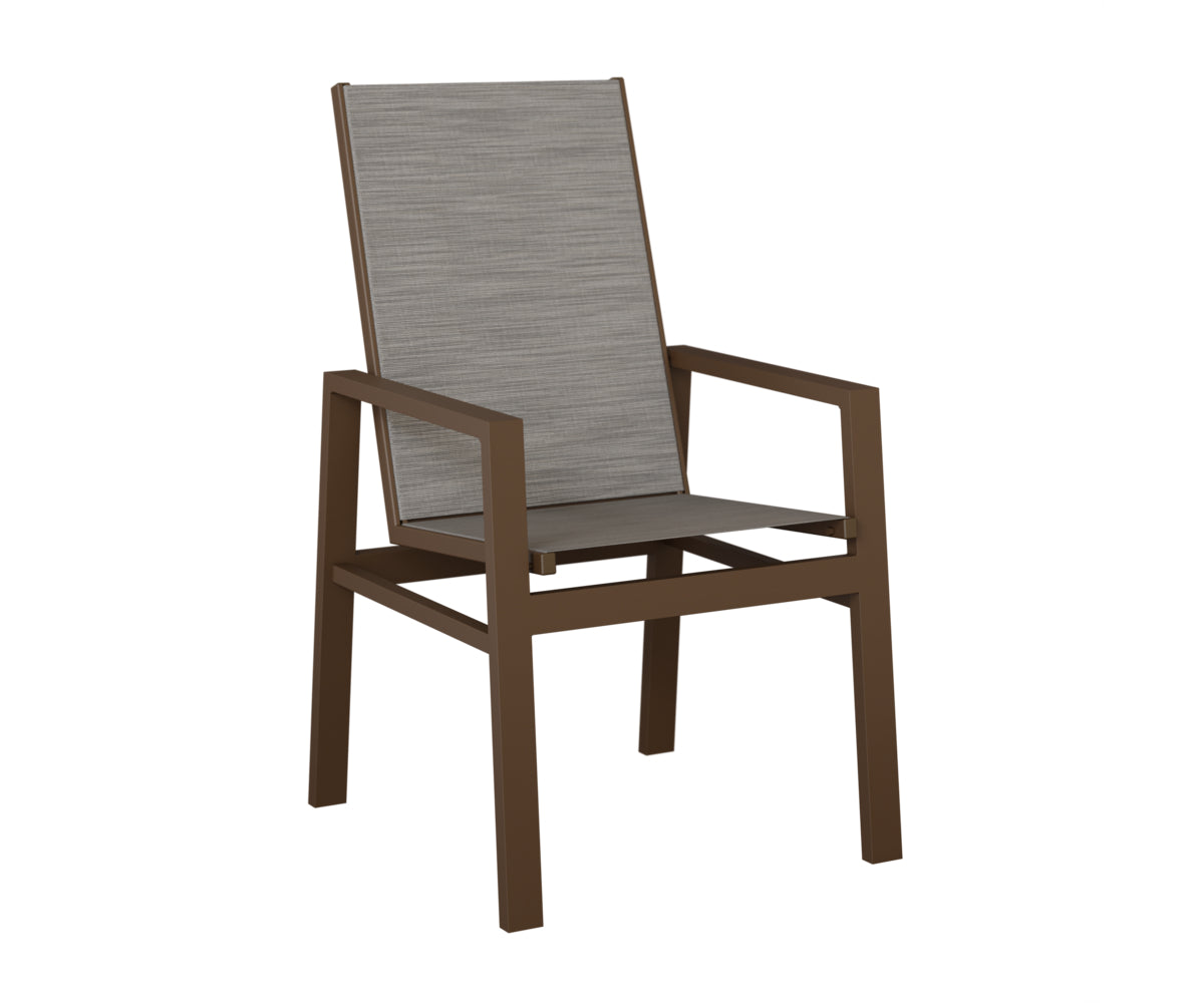 Vida High Back Sling Dining Chair