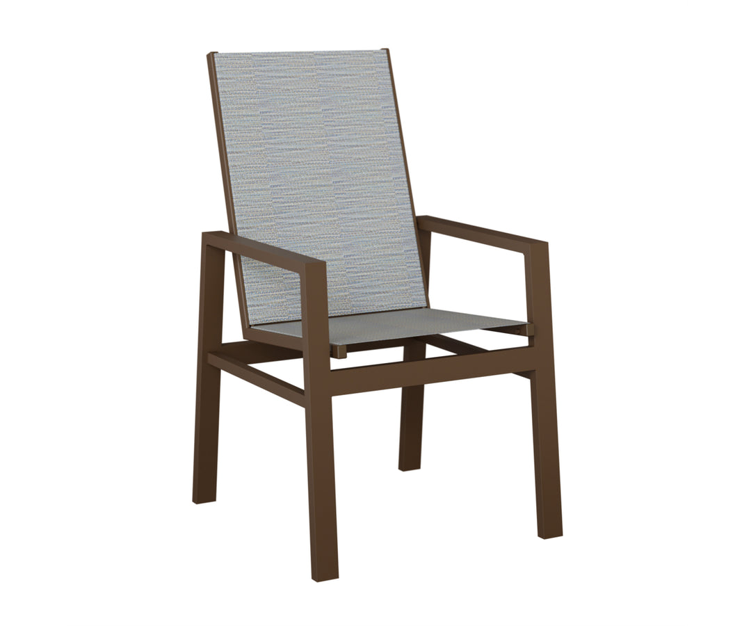 Vida High Back Sling Dining Chair