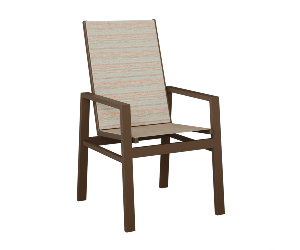 Vida High Back Sling Dining Chair