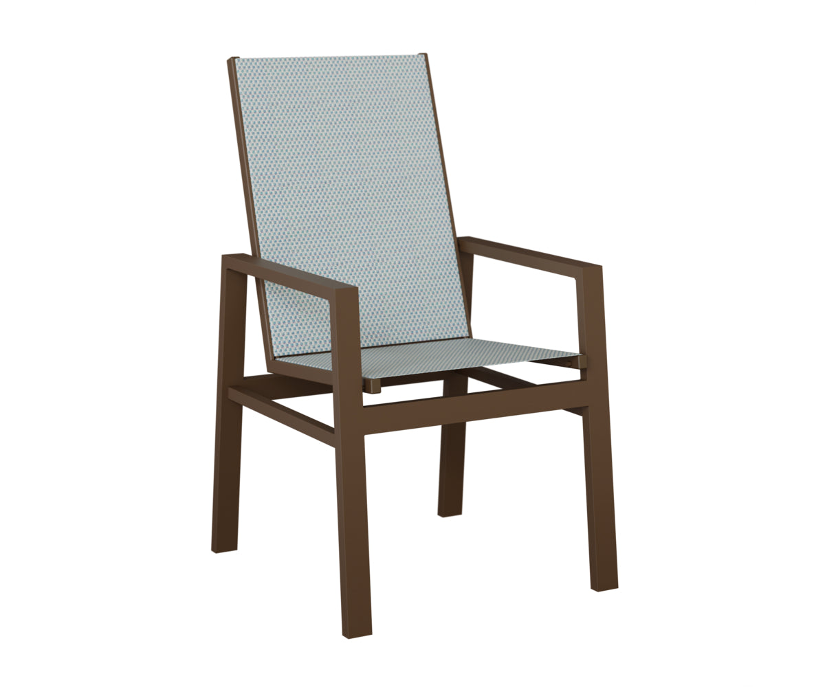 Vida High Back Sling Dining Chair