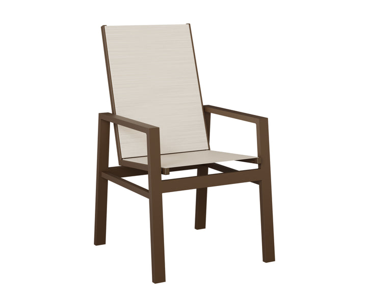 Vida High Back Sling Dining Chair