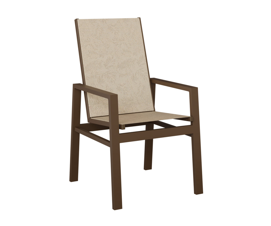 Vida High Back Sling Dining Chair