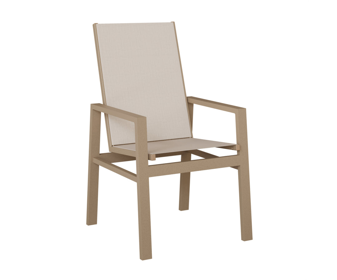 Vida High Back Sling Dining Chair