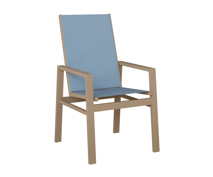 Vida High Back Sling Dining Chair