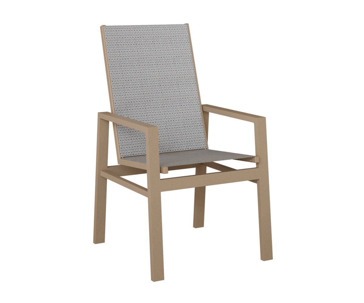 Vida High Back Sling Dining Chair