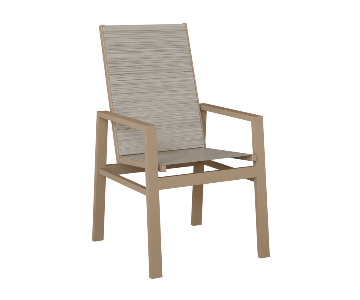 Vida High Back Sling Dining Chair