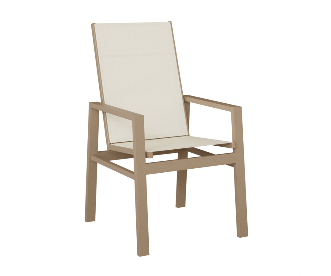 Vida High Back Sling Dining Chair