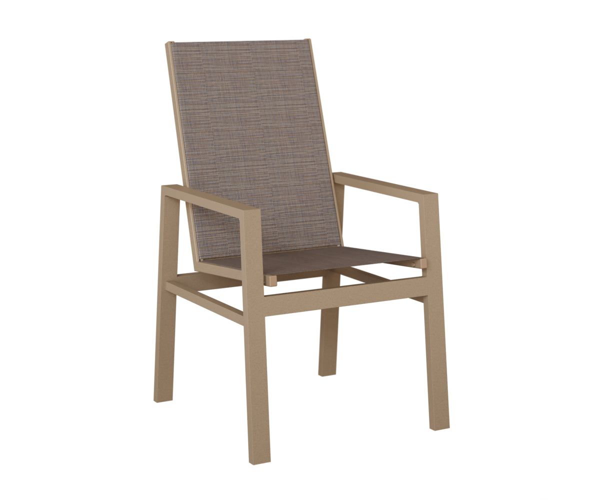 Vida High Back Sling Dining Chair