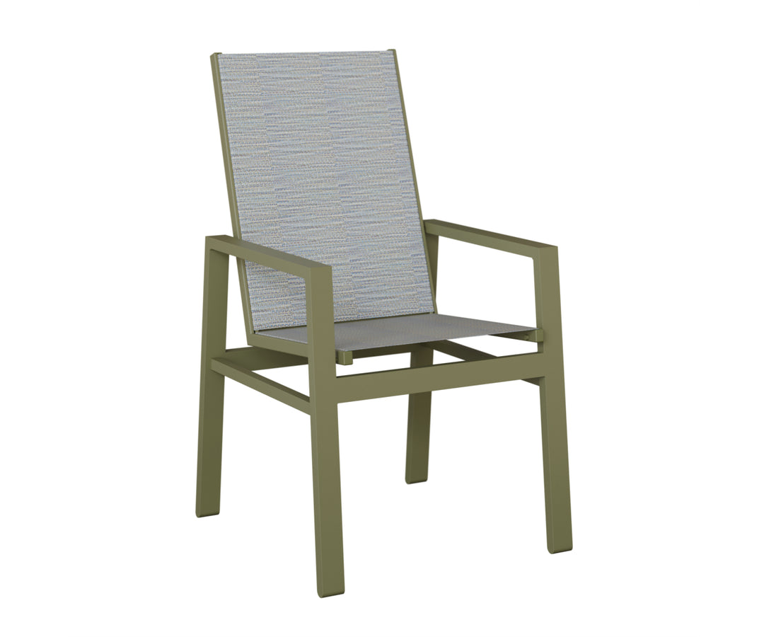 Vida High Back Sling Dining Chair