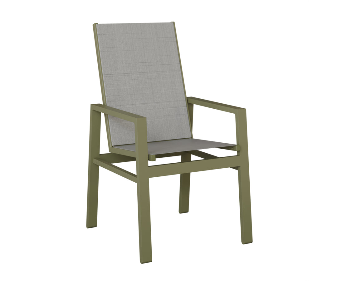 Vida High Back Sling Dining Chair