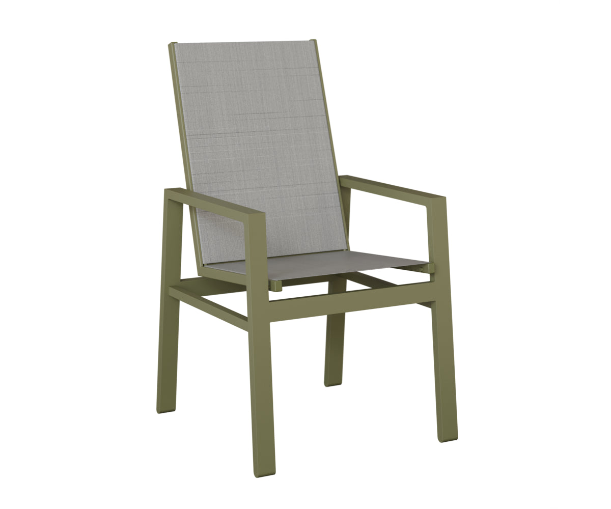 Vida High Back Sling Dining Chair