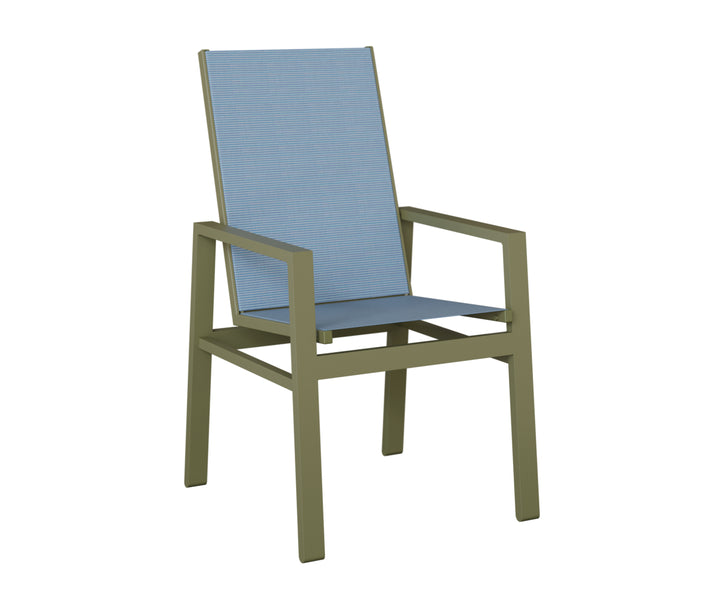 Vida High Back Sling Dining Chair