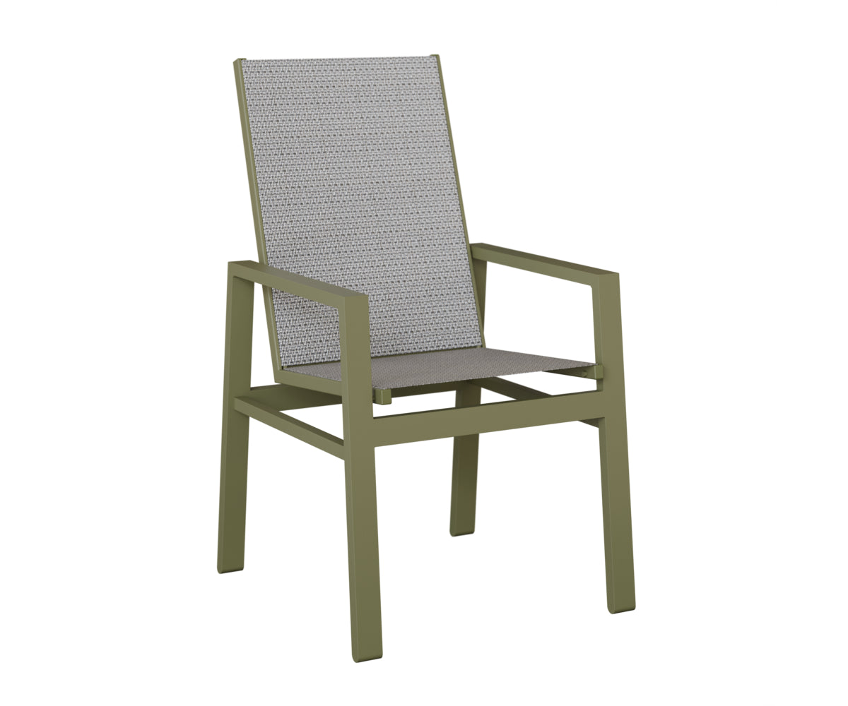 Vida High Back Sling Dining Chair