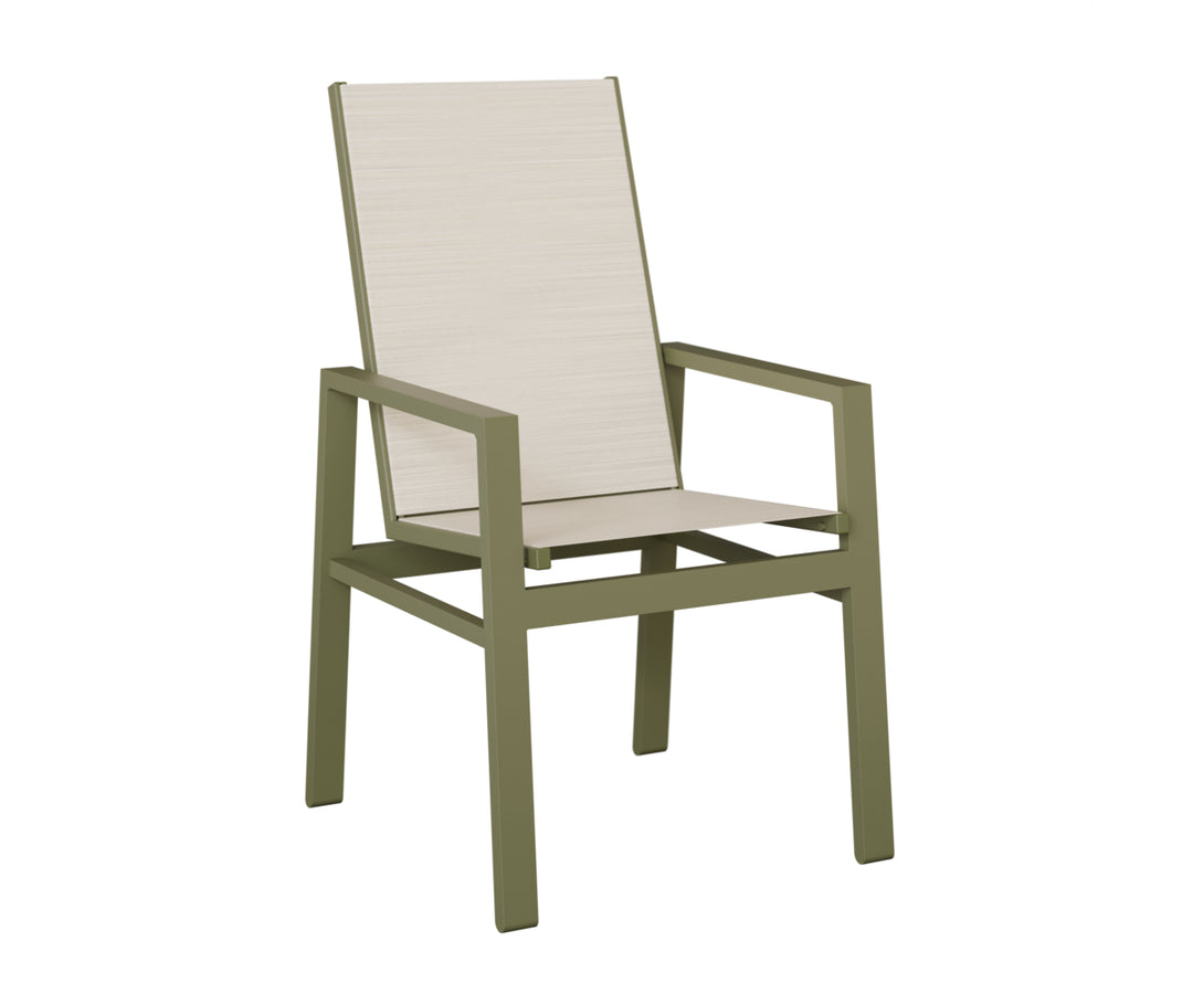 Vida High Back Sling Dining Chair