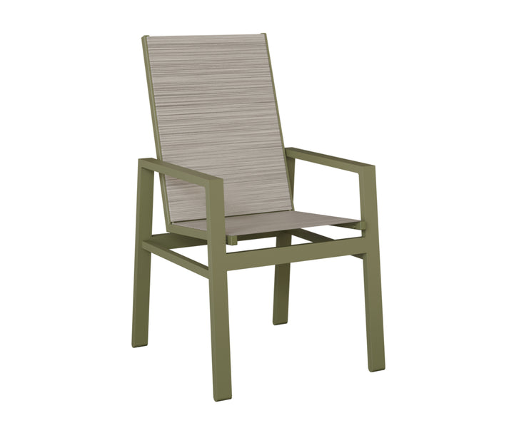 Vida High Back Sling Dining Chair