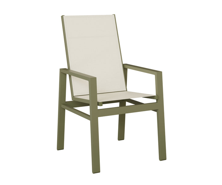 Vida High Back Sling Dining Chair