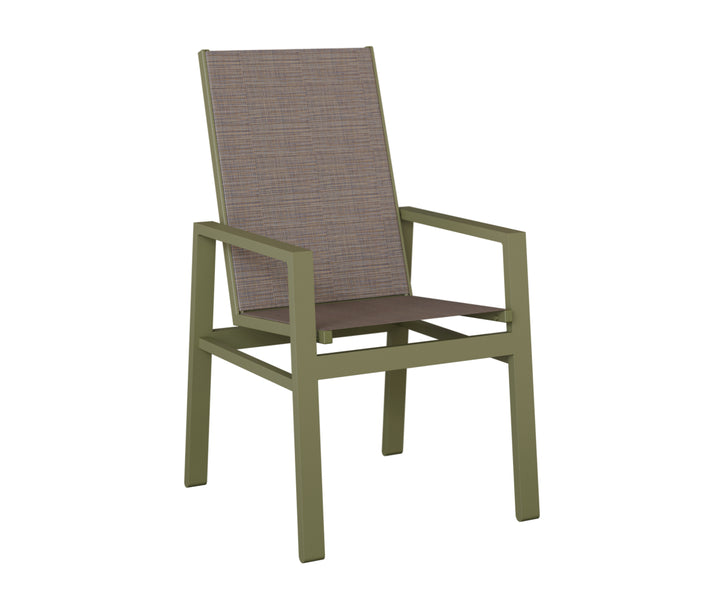 Vida High Back Sling Dining Chair