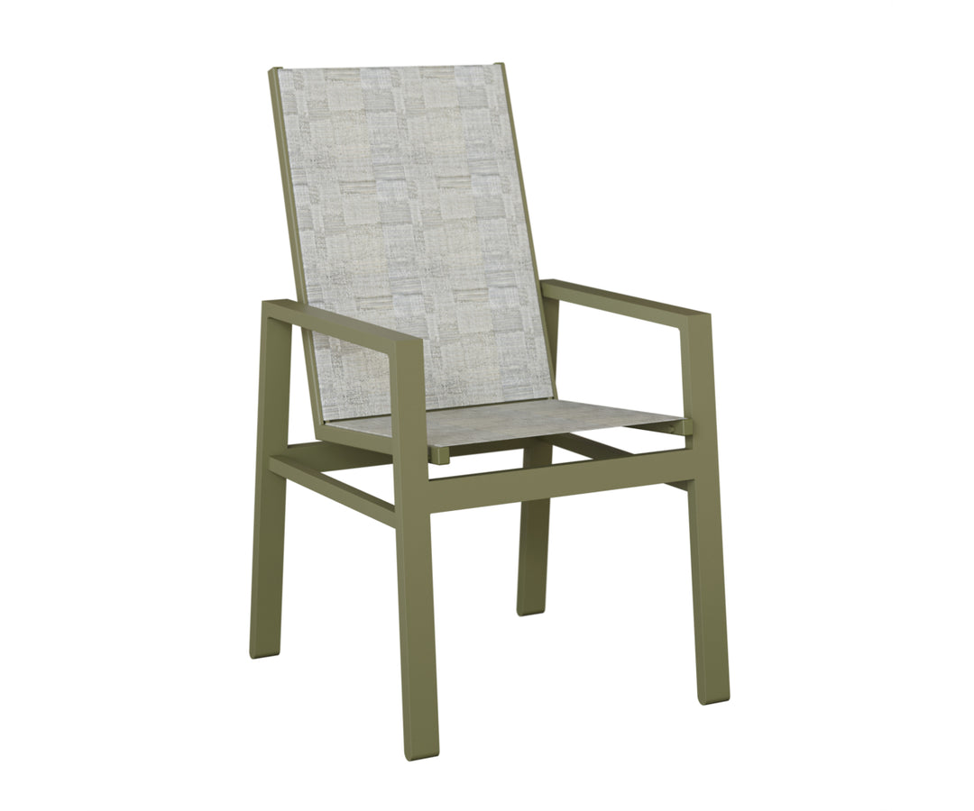 Vida High Back Sling Dining Chair