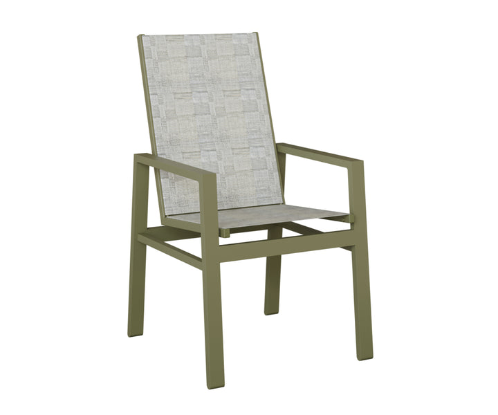 Vida High Back Sling Dining Chair