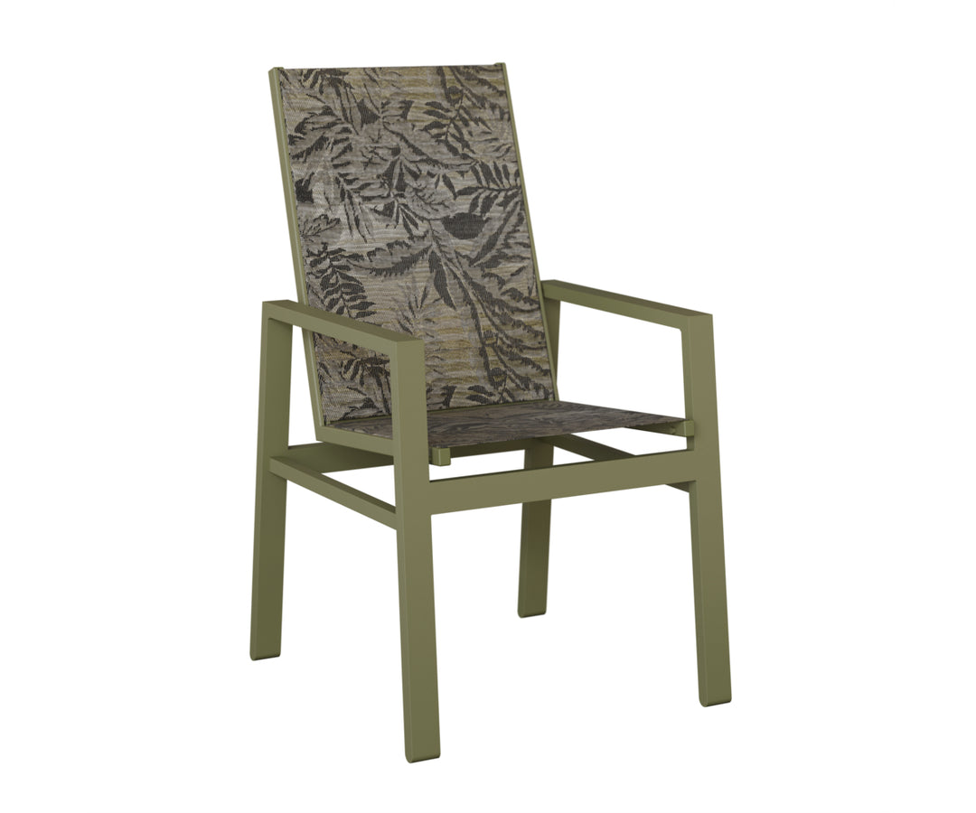 Vida High Back Sling Dining Chair