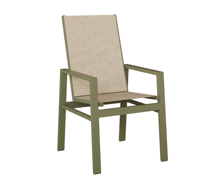 Vida High Back Sling Dining Chair