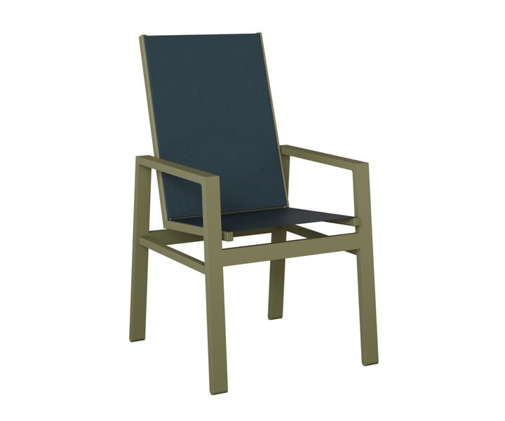 Vida High Back Sling Dining Chair