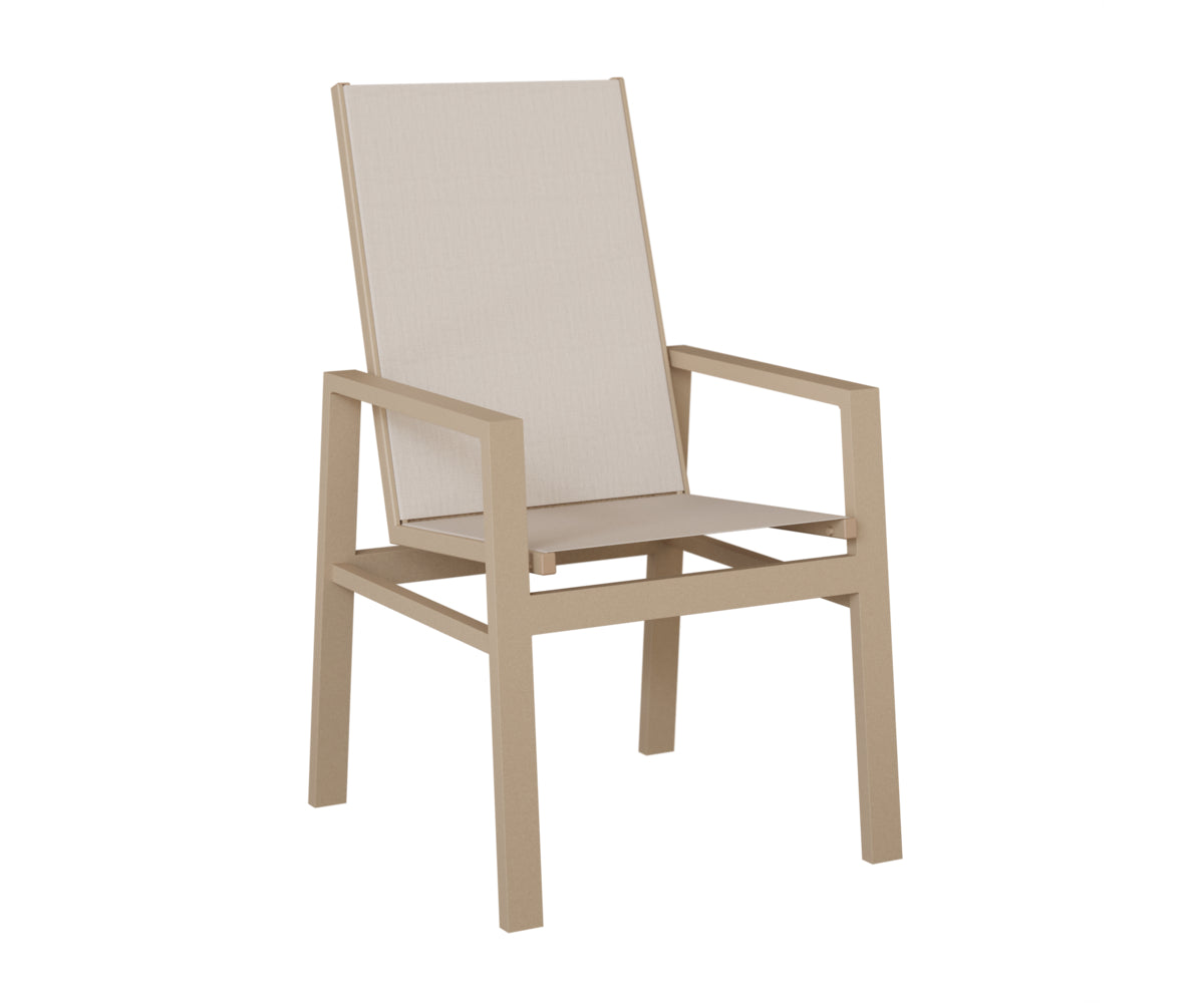 Vida High Back Sling Dining Chair