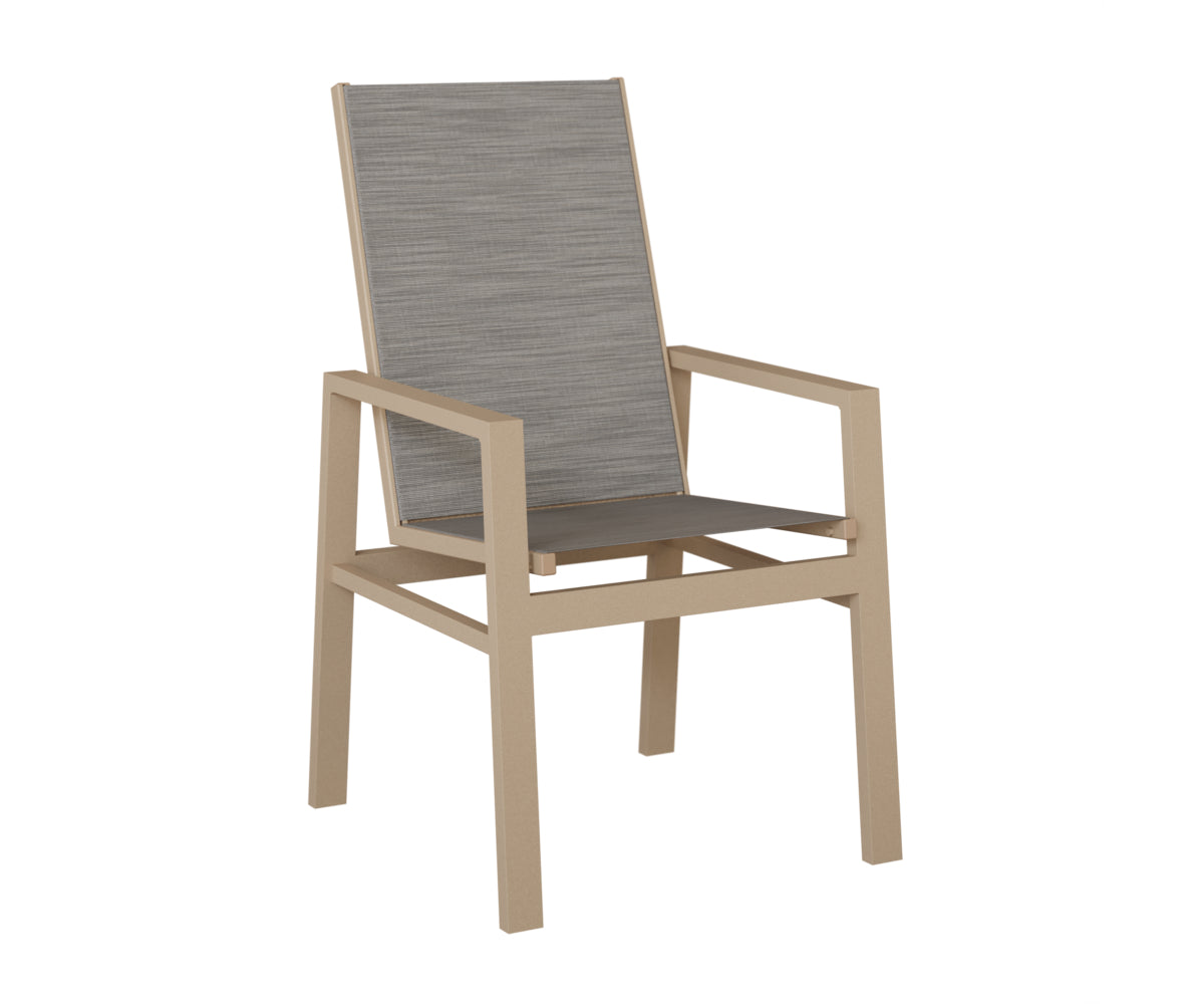 Vida High Back Sling Dining Chair