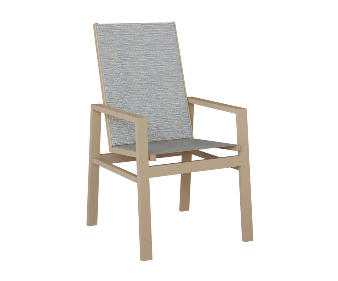 Vida High Back Sling Dining Chair