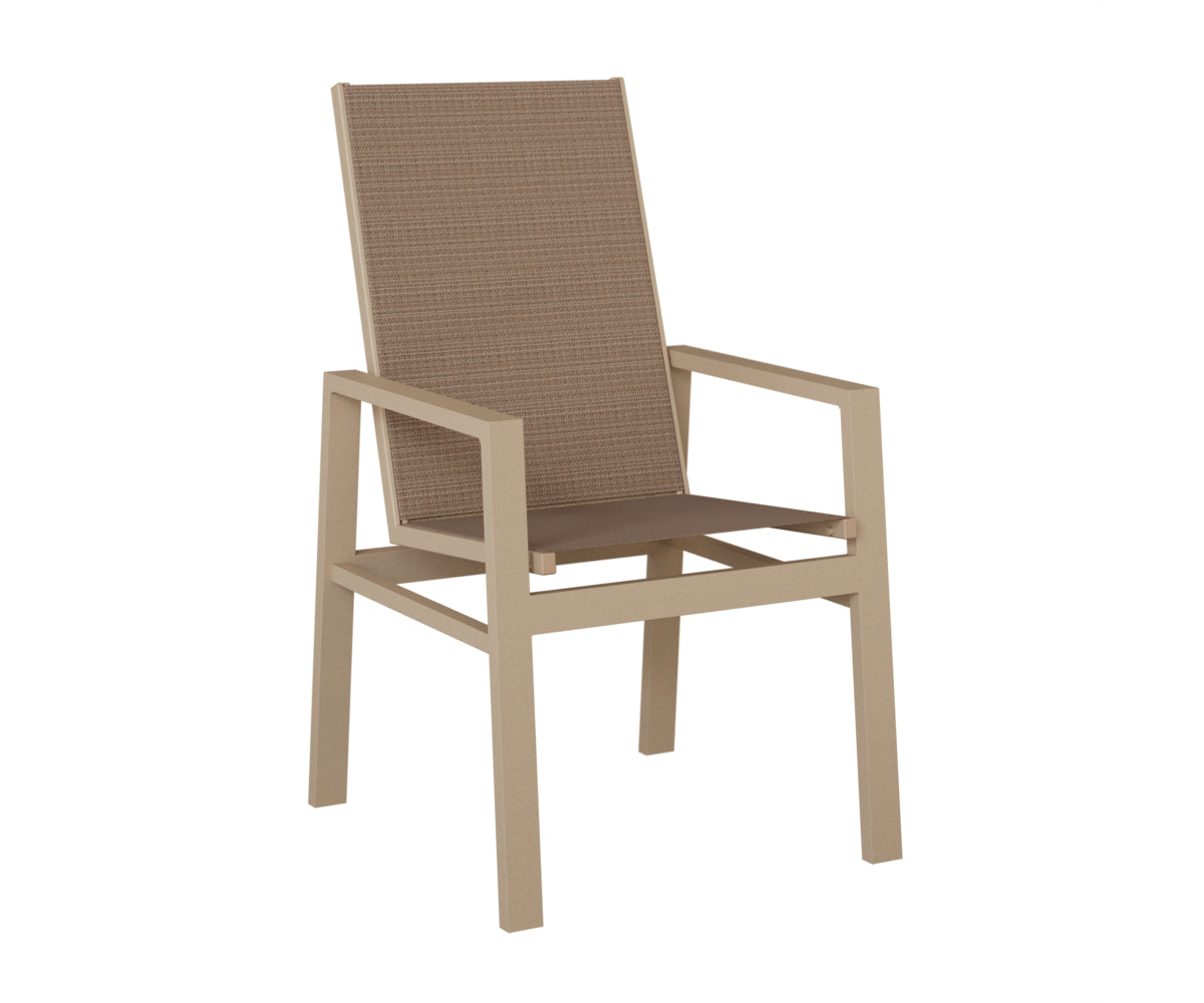 Vida High Back Sling Dining Chair