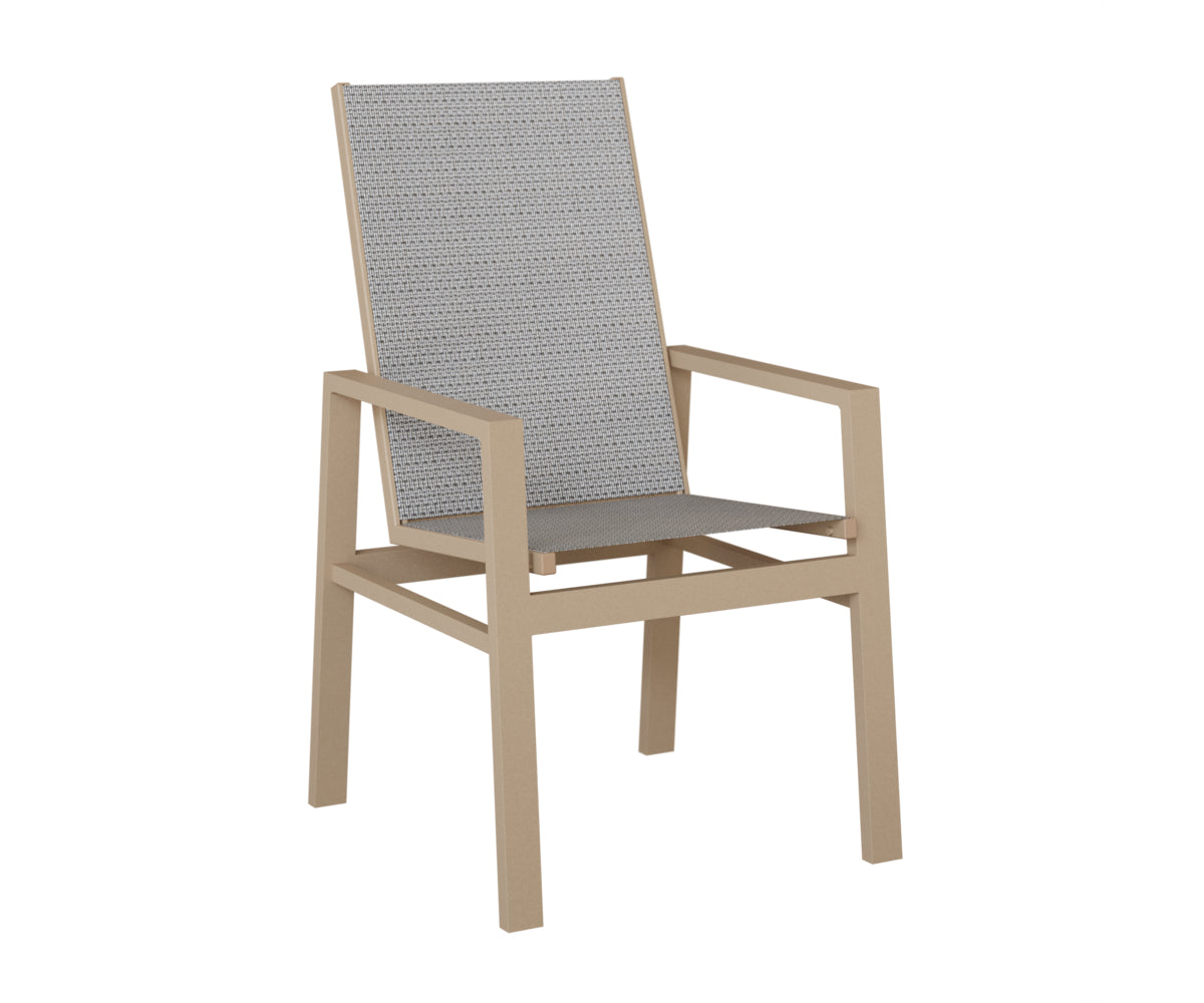 Vida High Back Sling Dining Chair