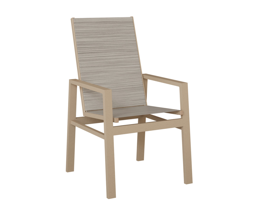 Vida High Back Sling Dining Chair