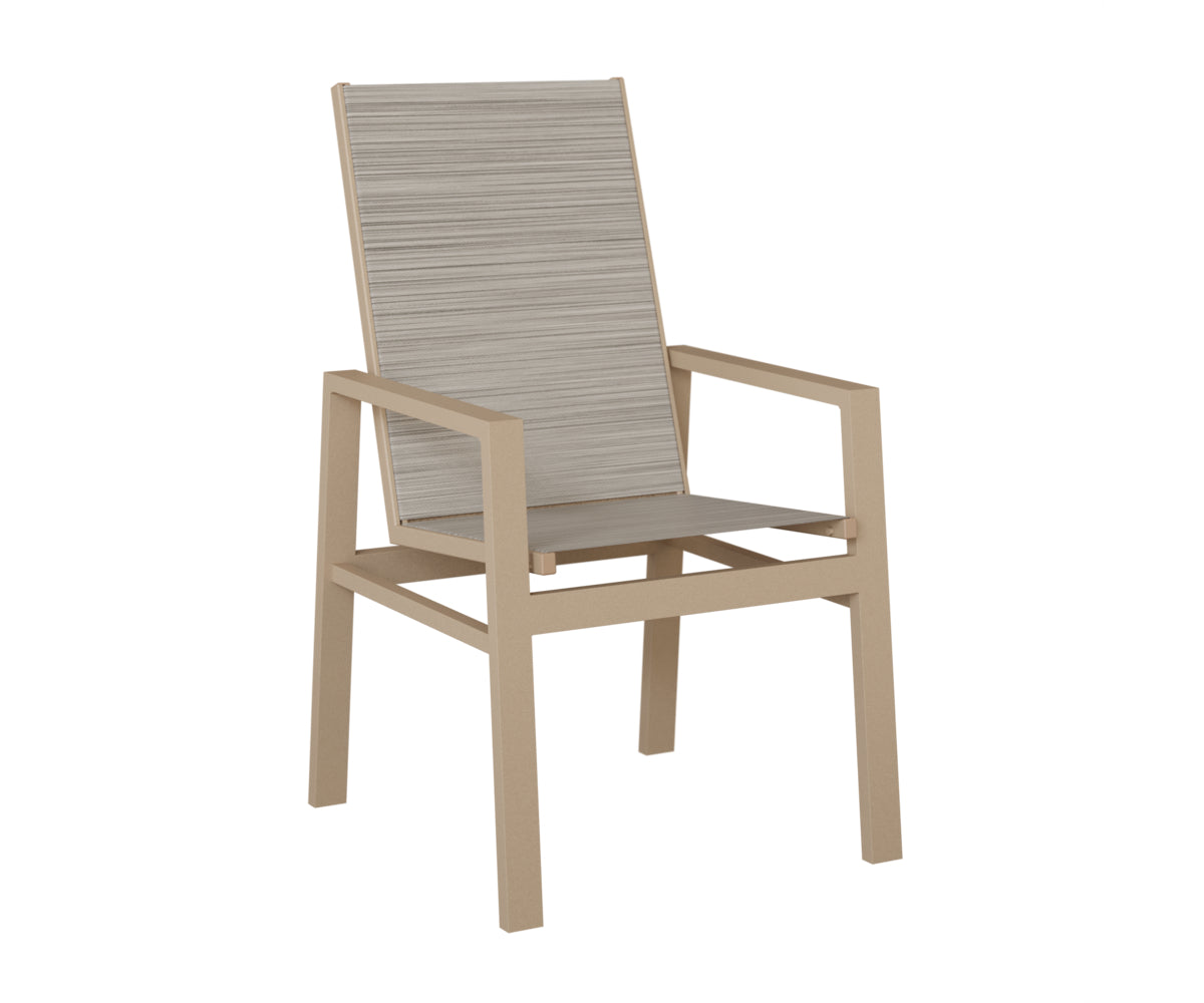 Vida High Back Sling Dining Chair