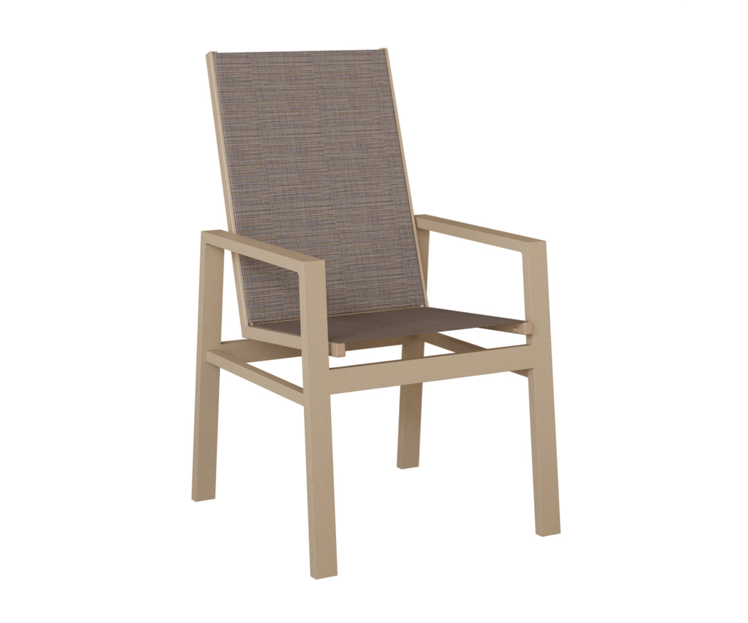 Vida High Back Sling Dining Chair